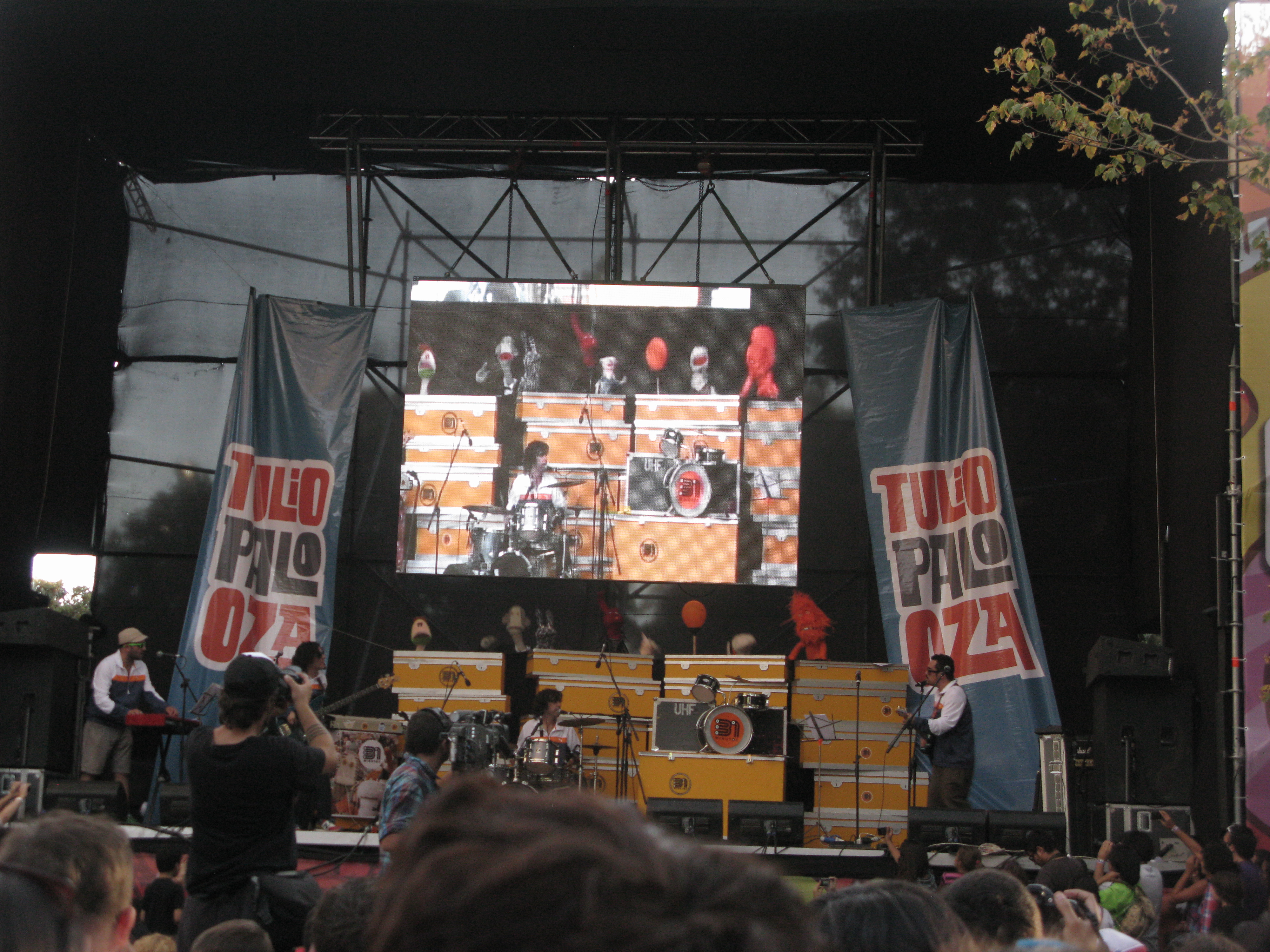 31 minutos participa en el Lollapalooza Chile 2014