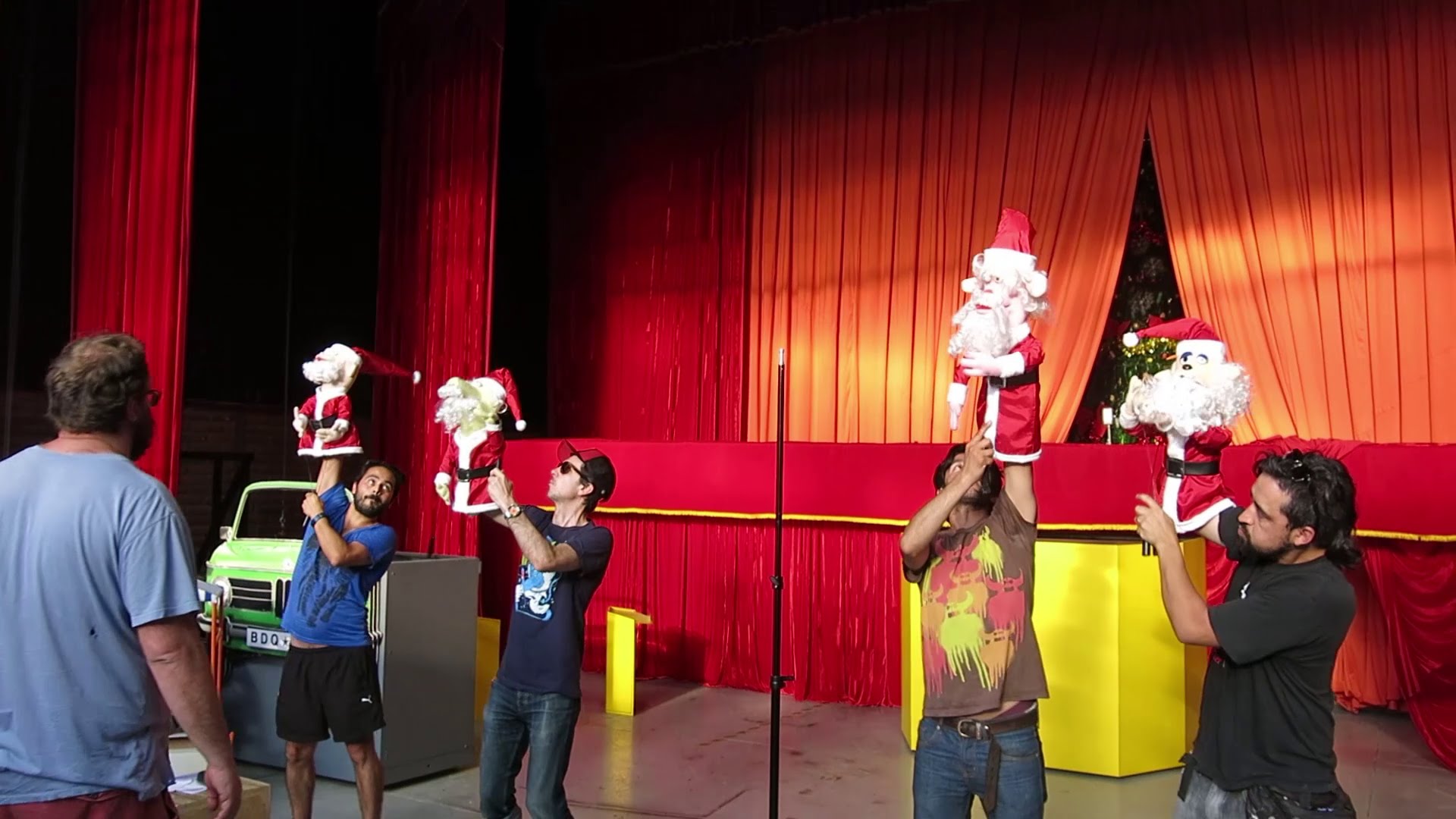 Ensayos show «Calurosa navidad»