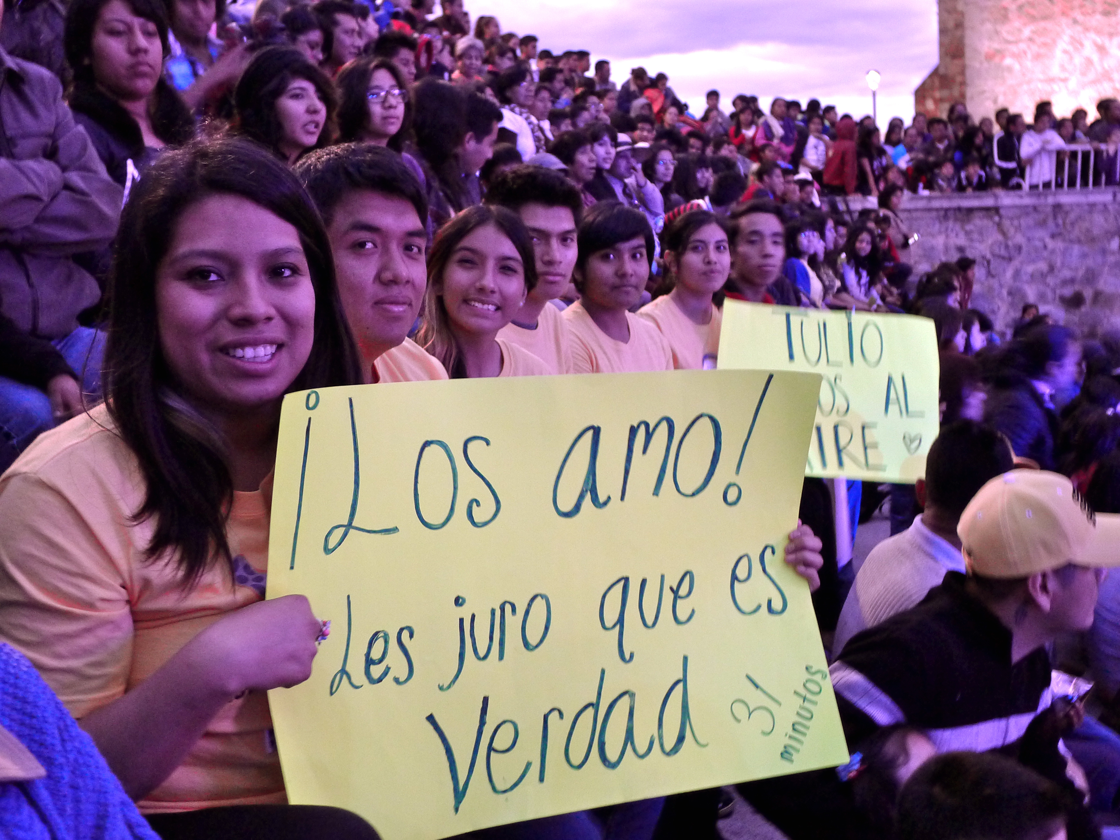Galería: 31 minutos en México, Backstage