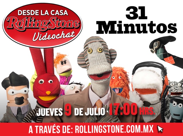 Videochat de 31 minutos en Rollingstone.com.mx