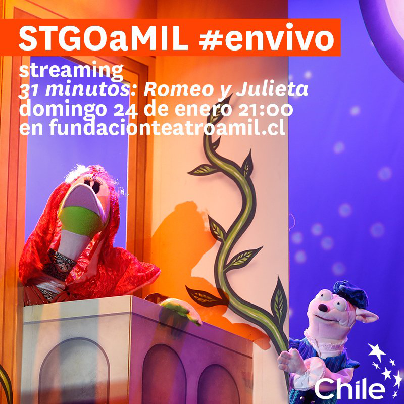«Romeo y Julieta» se transmitirá por streaming este domingo