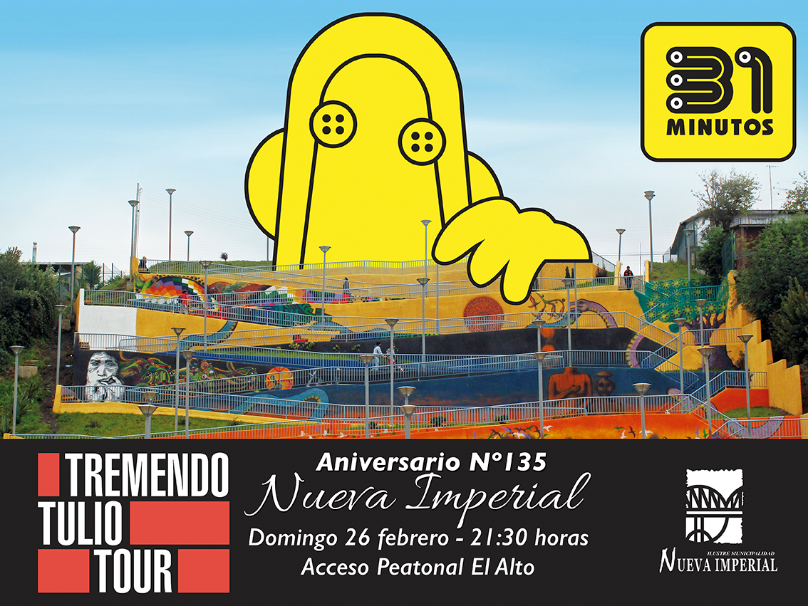 «31 minutos: Tremendo Tulio Tour» en Nueva Imperial