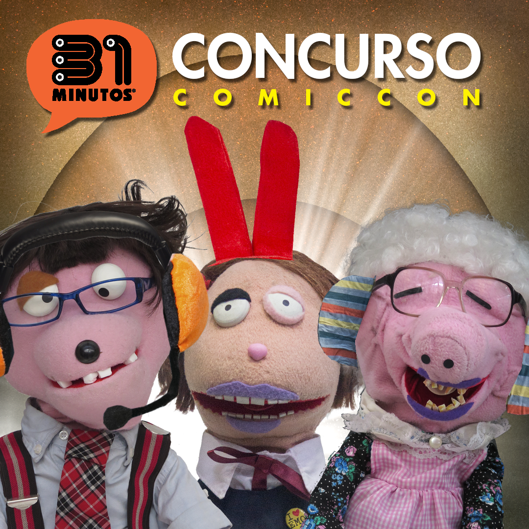 Concurso de disfraces para show de 31 minutos en la Comic Con
