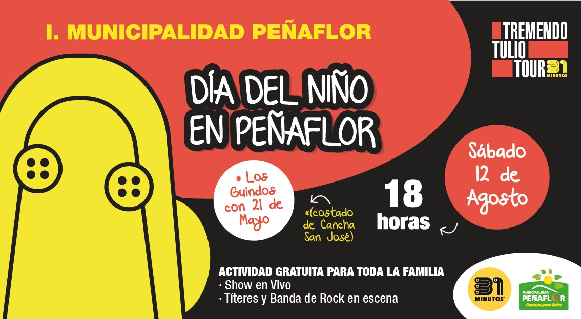 Tremendo Tulio Tour se presenta en Peñaflor