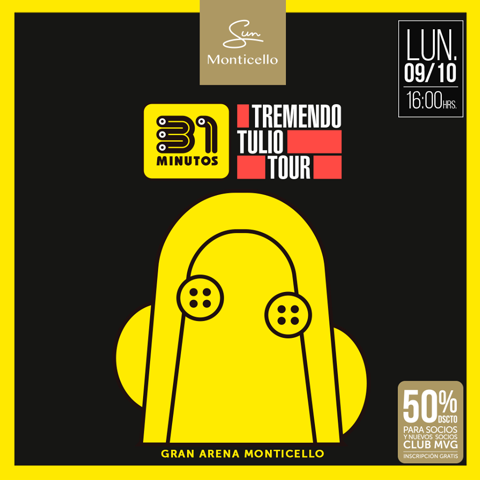 Tremendo Tulio Tour se presenta en el Arena Monticello