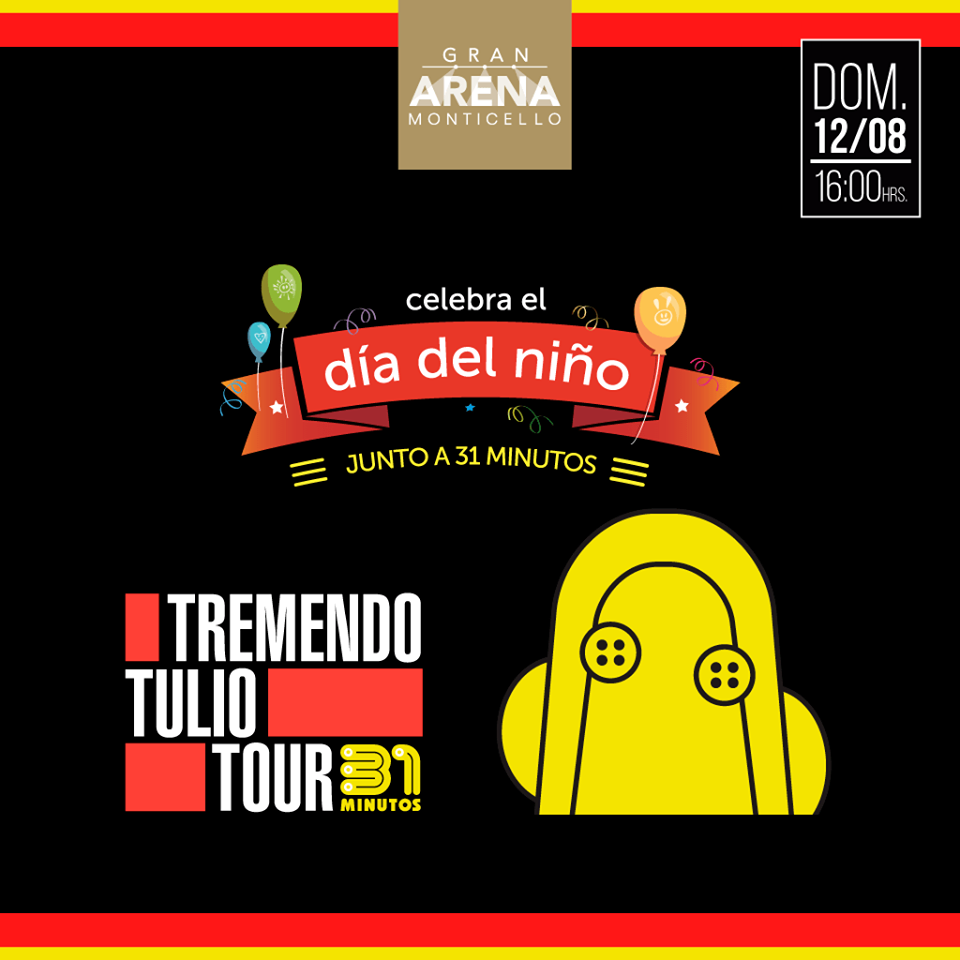 Tremendo Tulio Tour se presenta en el Gran Arena Monticello (2018)