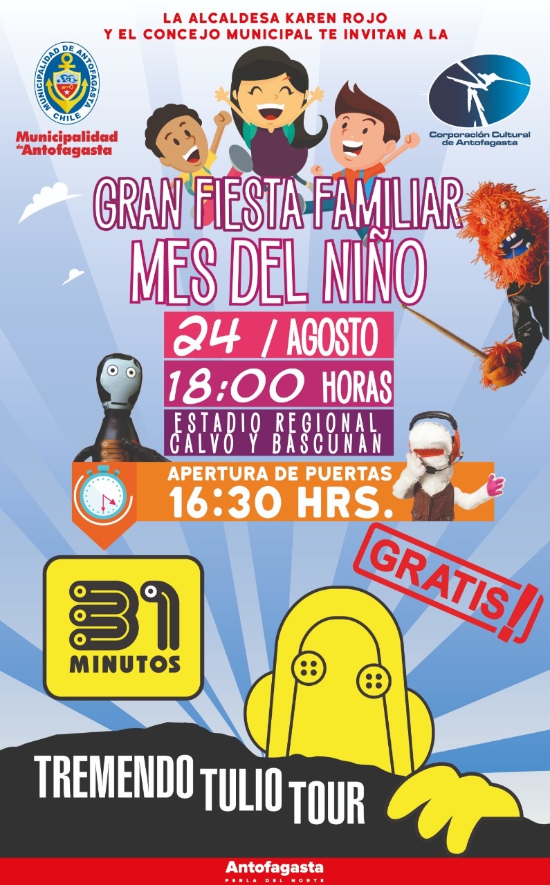 Tremendo Tulio Tour se presenta en Antofagasta