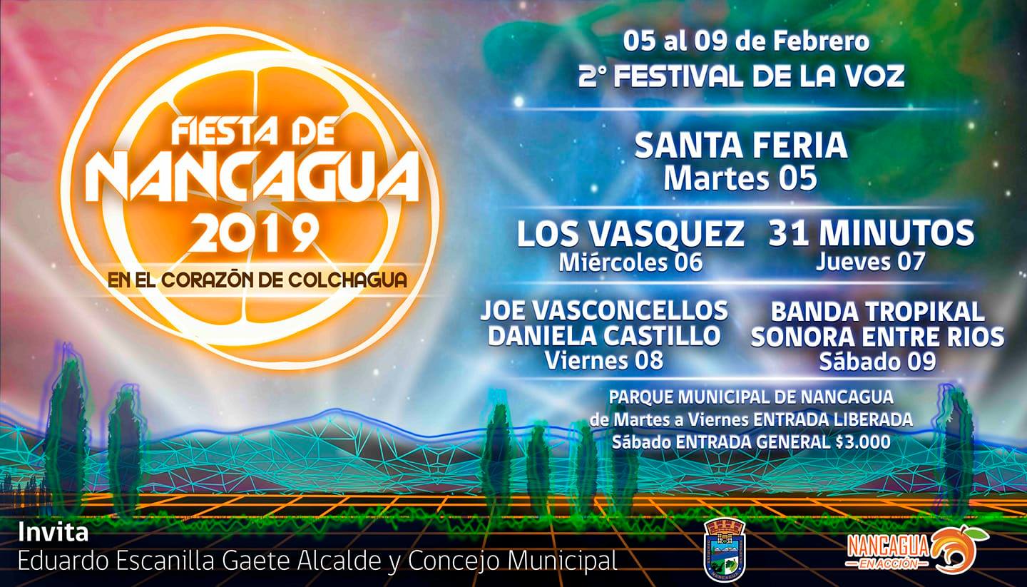 31 minutos se presenta en el Festival de la Voz en Nancagua