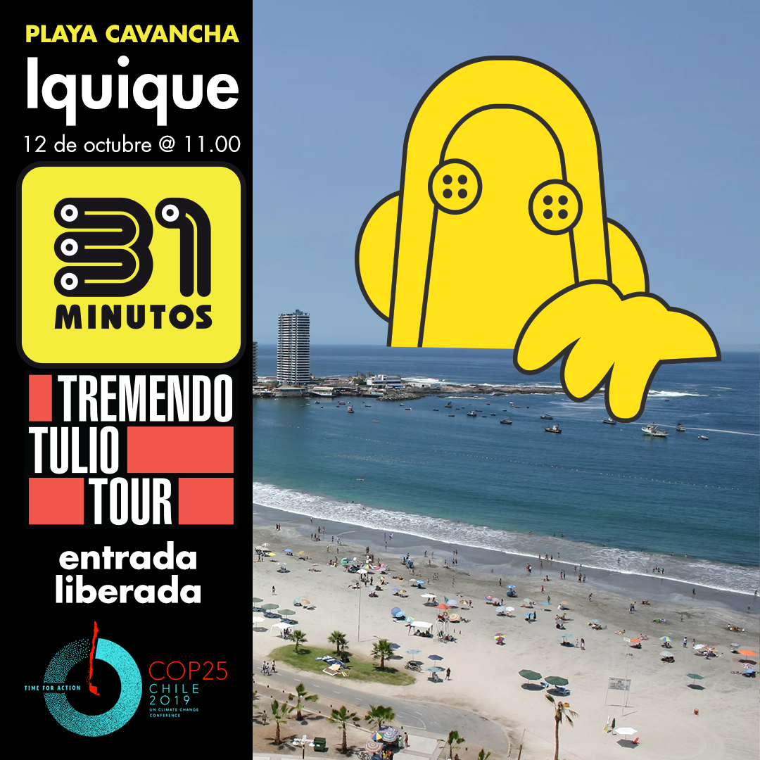 31 minutos se presenta en Iquique