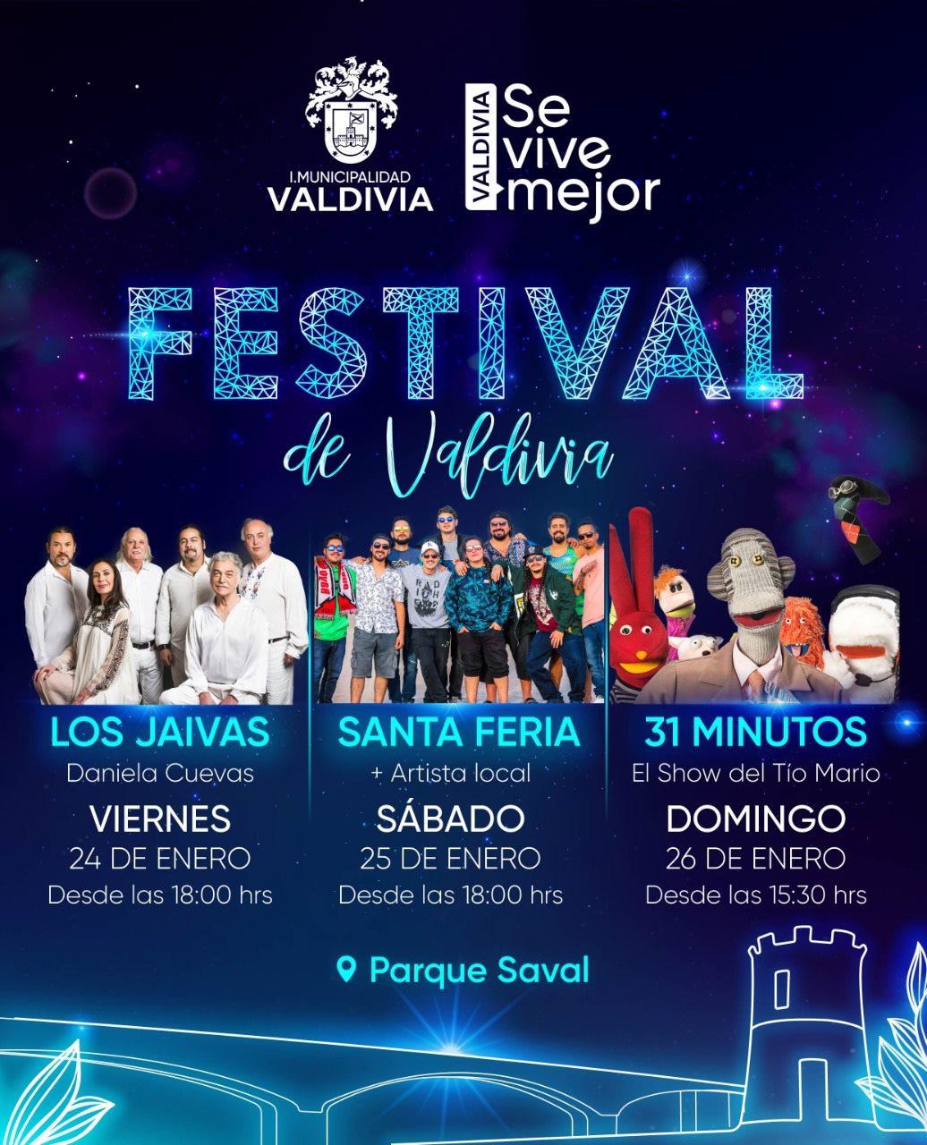 31 minutos se presenta en el festival de Valdivia