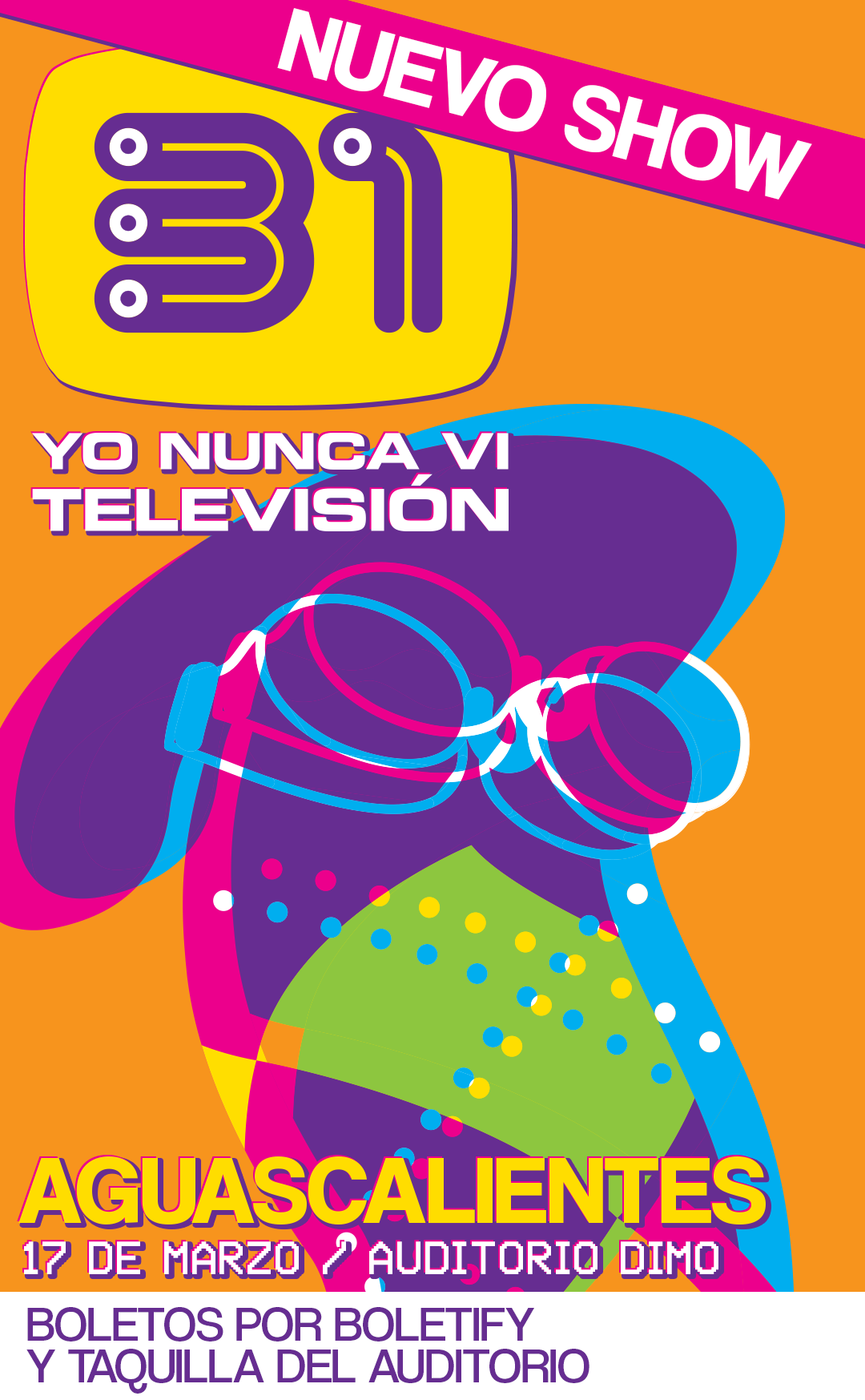 31 minutos se presenta en Aguascalientes