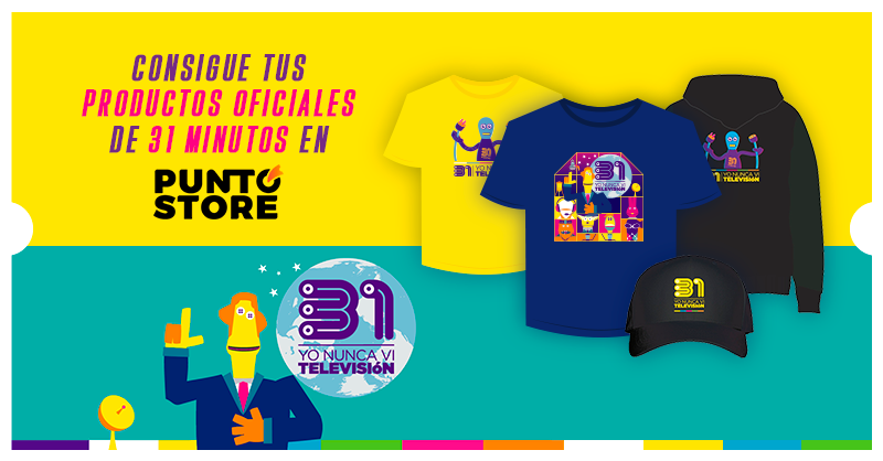 Productos del show «Yo nunca vi televisión» a la venta