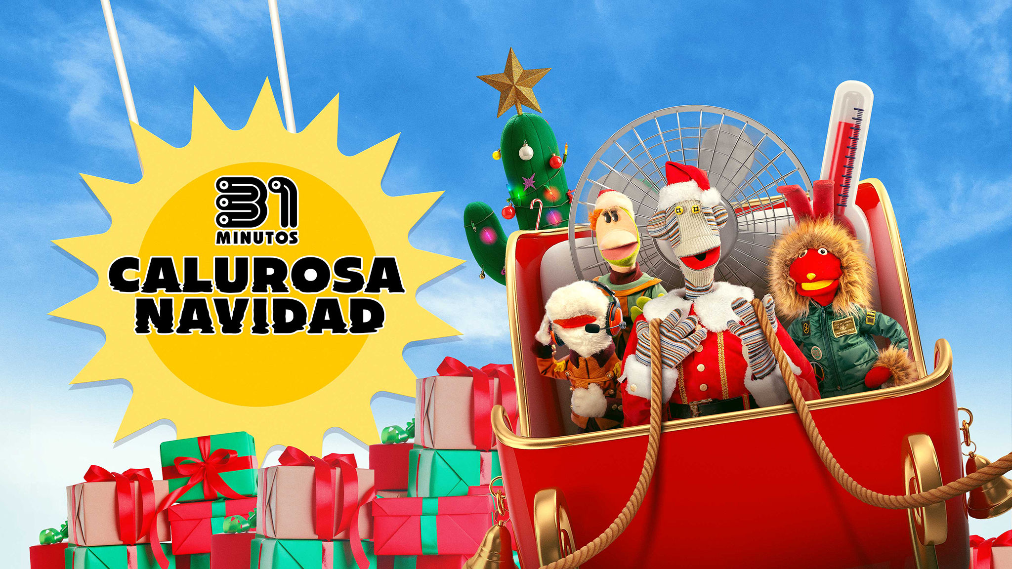 Estrena «31 minutos: Calurosa Navidad», nueva película de 31 minutos por Amazon Prime Video