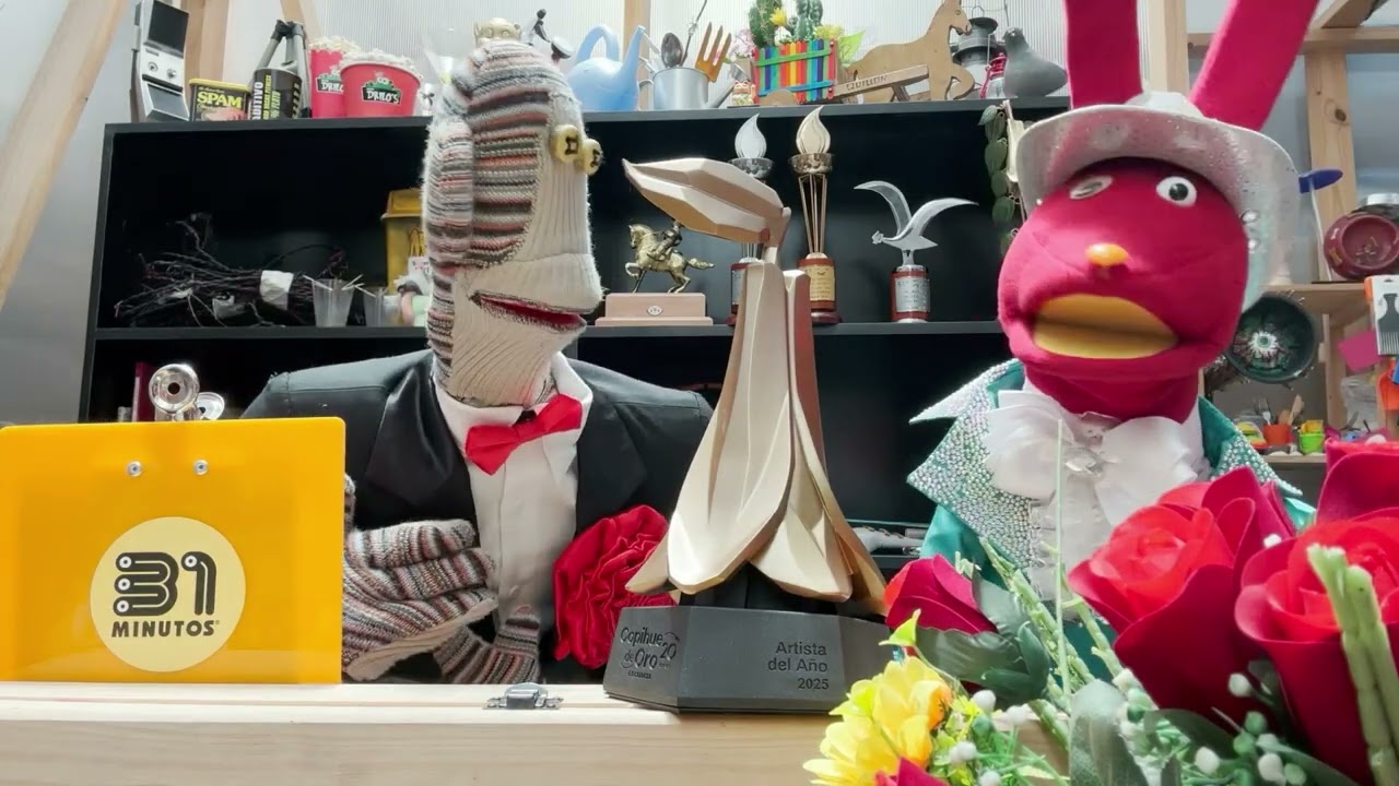 31 minutos escogido «artista del año» en premios Copihue de Oro 2025
